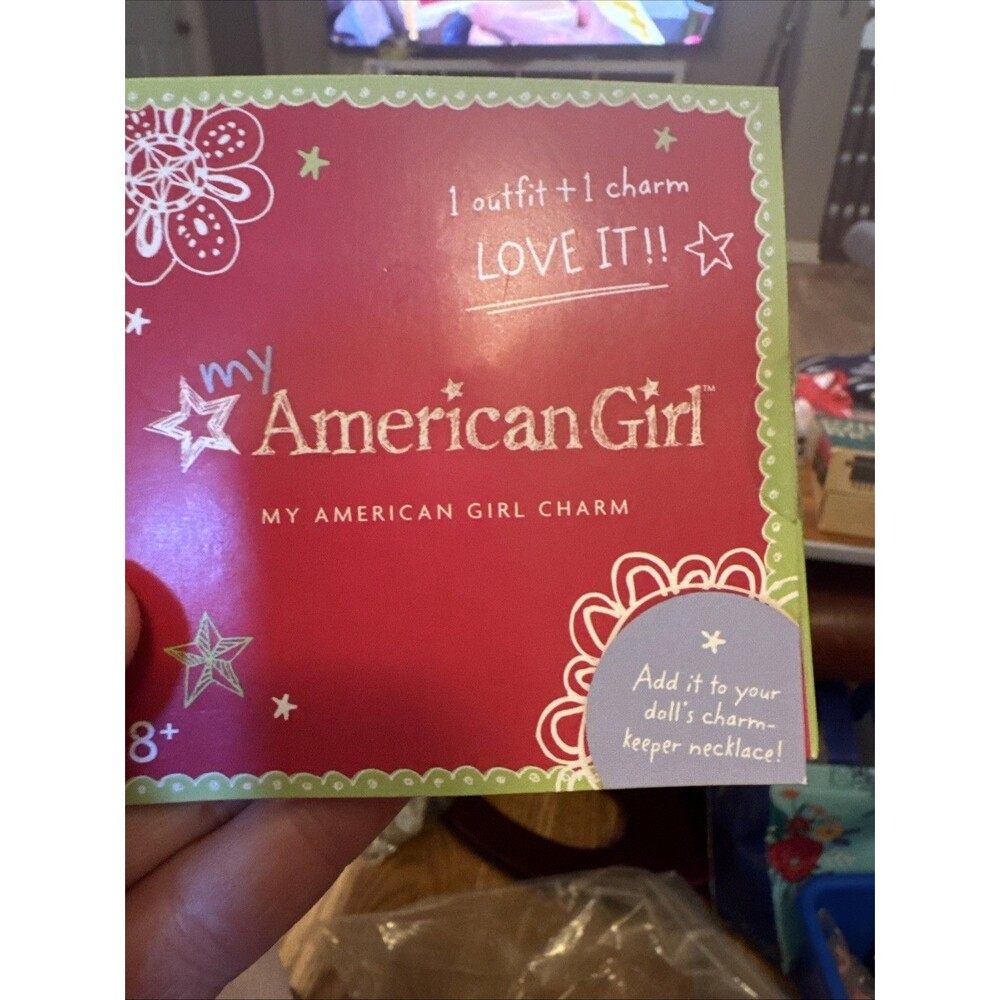 American Girl Charm Keeper Necklace Fair  Charm